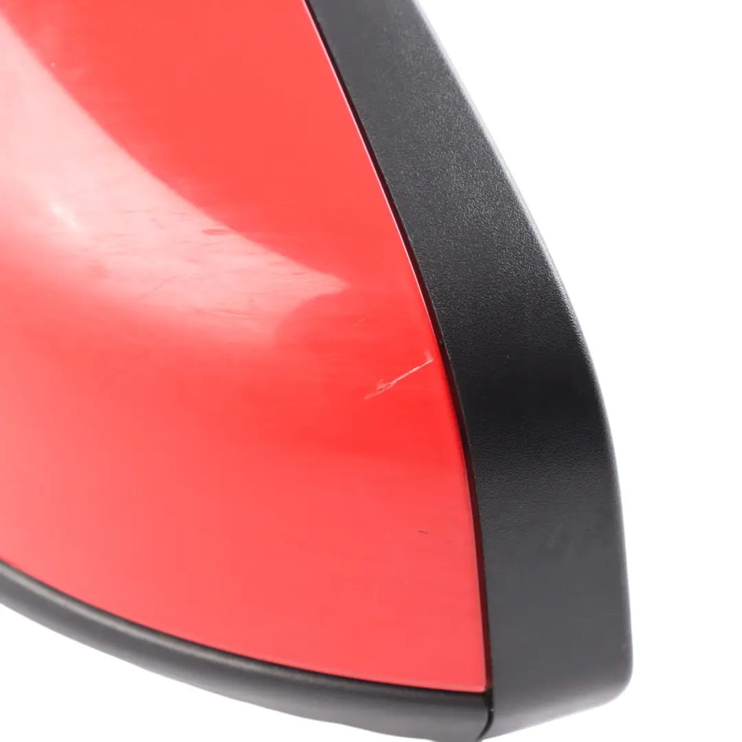 Mk2 Wing Mirror Cover Casing Left N/S Racing Red - ZJ to Ford Transit Connect with Part number 2289900 Ford Transit Connect Mk2 Wing Mirror Cover Casing Left N/S Racing Red - ZJ - SKU RHD-2289900-RAR - Part number 2289900