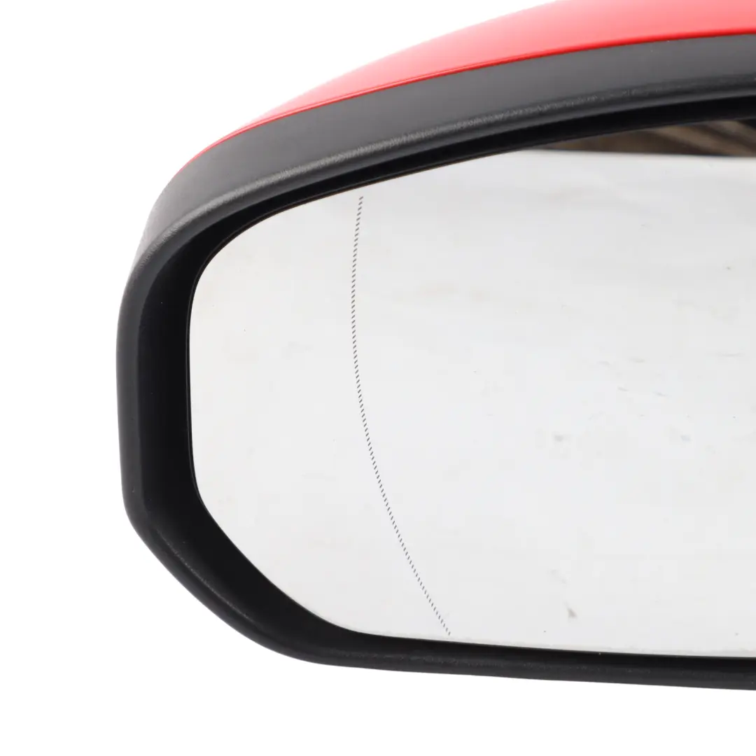 Mk2 Wing Mirror Cover Casing Left N/S Racing Red - ZJ to Ford Transit Connect with Part number 2289900 Ford Transit Connect Mk2 Wing Mirror Cover Casing Left N/S Racing Red - ZJ - SKU RHD-2289900-RAR - Part number 2289900