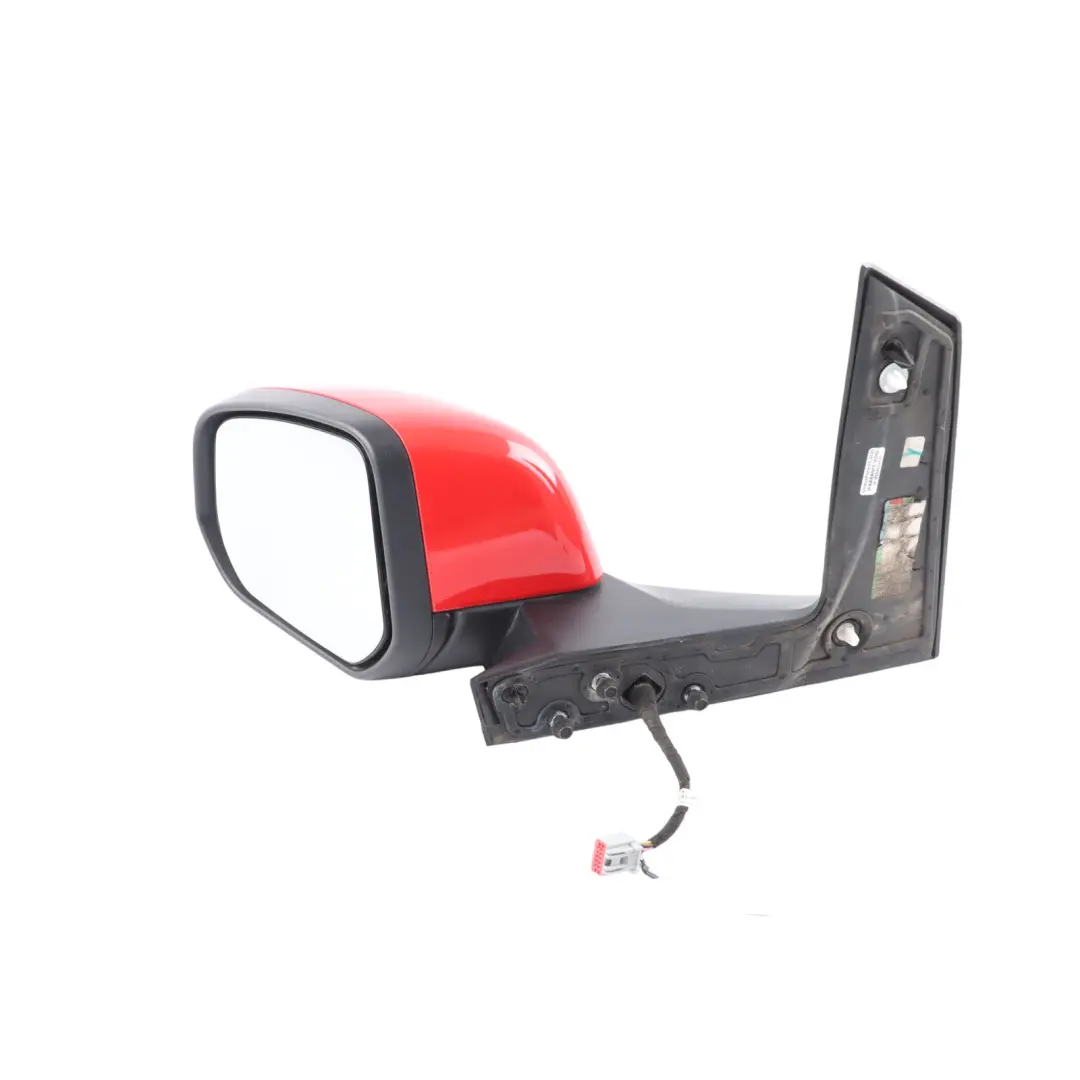 Mk2 Wing Mirror Cover Casing Left N/S Racing Red - ZJ to Ford Transit Connect with Part number 2289900 Ford Transit Connect Mk2 Wing Mirror Cover Casing Left N/S Racing Red - ZJ - SKU RHD-2289900-RAR - Part number 2289900