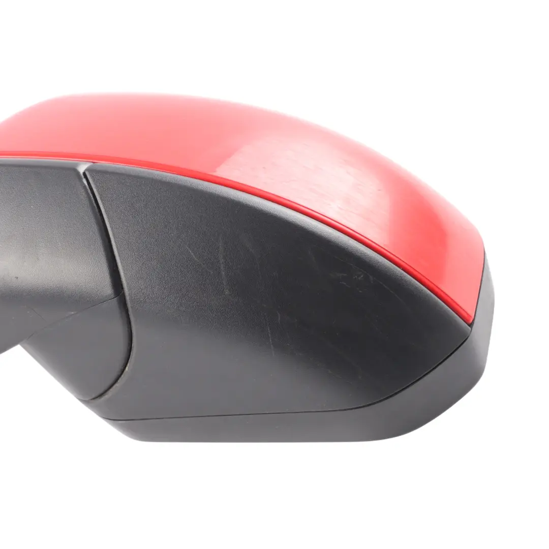 Mk2 Wing Mirror Cover Casing Left N/S Racing Red - ZJ to Ford Transit Connect with Part number 2289900 Ford Transit Connect Mk2 Wing Mirror Cover Casing Left N/S Racing Red - ZJ - SKU RHD-2289900-RAR - Part number 2289900