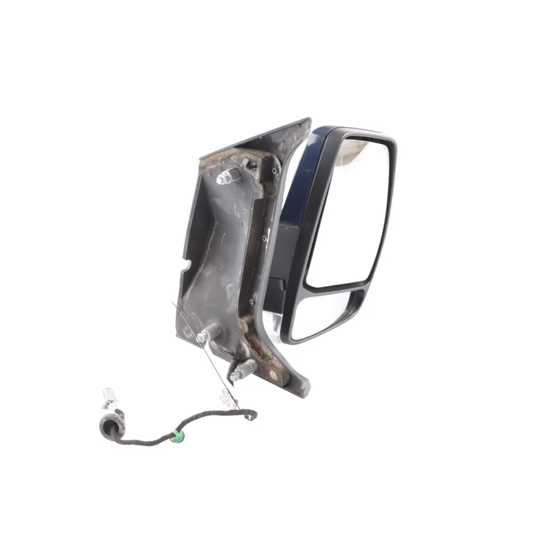 Mk8 Door Wing Mirror Exterior Right O/S Blazer Blue - 687 to Ford Transit Custom with Part number 2564179-BLB Ford Transit Custom Mk8 Door Wing Mirror Exterior Right O/S Blazer Blue - 687 - SKU RHD-2564179-BLB - Part number 2564179-BLB