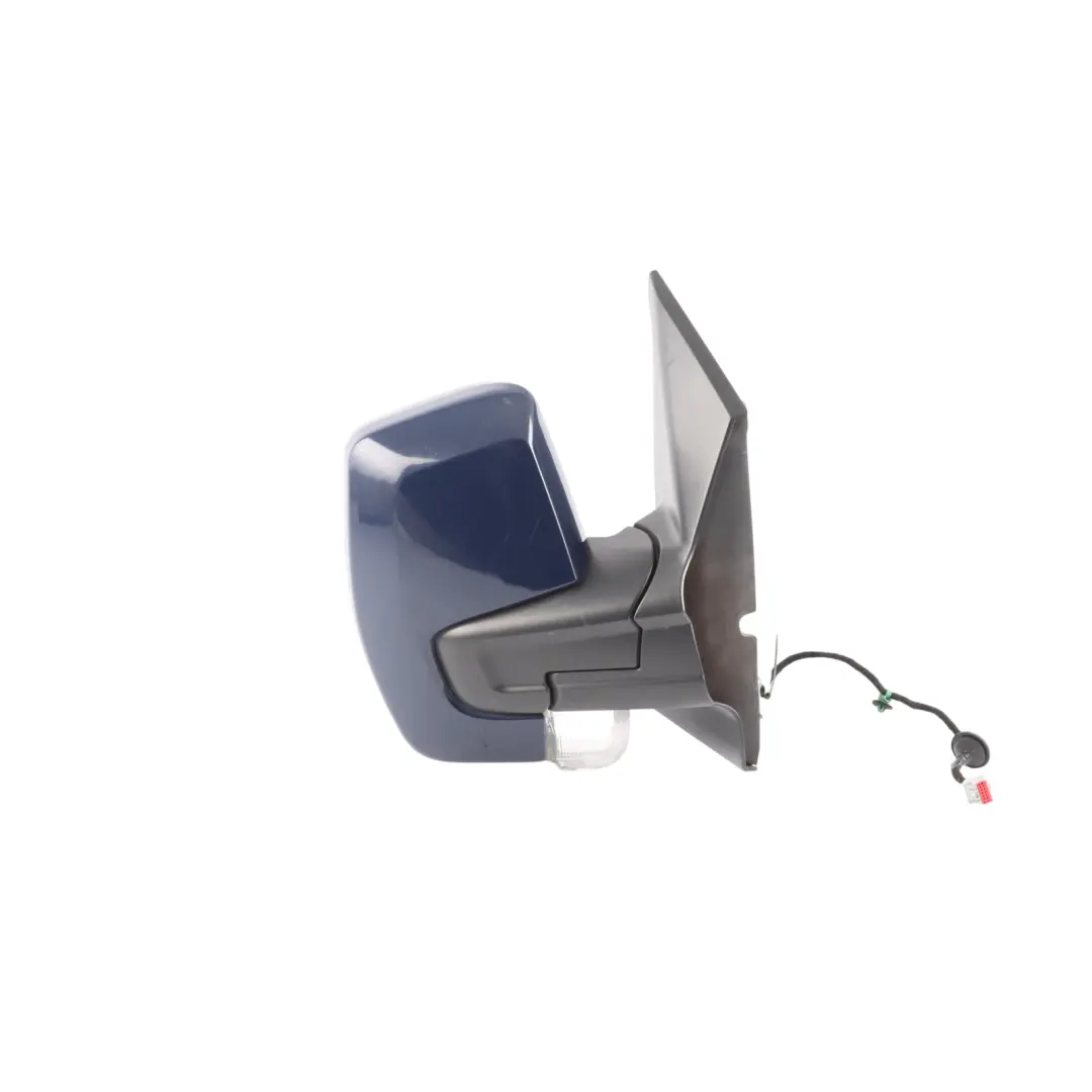 Mk8 Door Wing Mirror Exterior Right O/S Blazer Blue - 687 to Ford Transit Custom with Part number 2564179-BLB Ford Transit Custom Mk8 Door Wing Mirror Exterior Right O/S Blazer Blue - 687 - SKU RHD-2564179-BLB - Part number 2564179-BLB