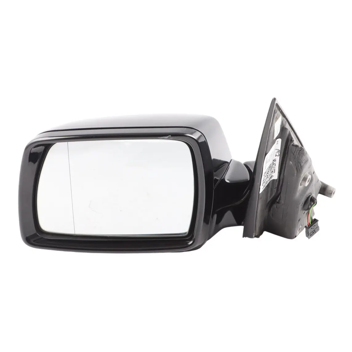 BMW X3 Series E83 Left N/S Door Wing Heated Outside Mirror Schwarz 2 Black 668