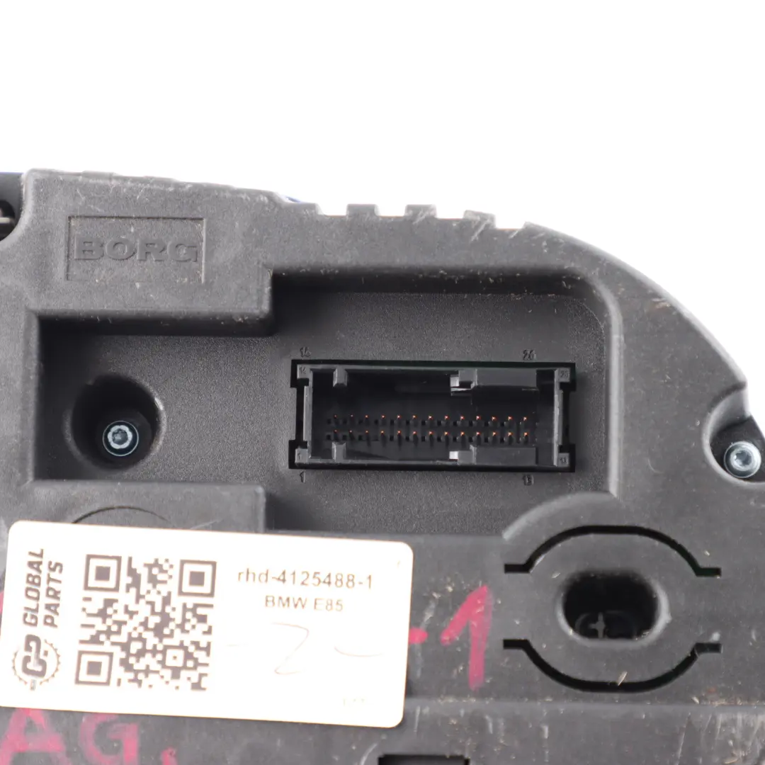 Instrument Cluster Speedo Clocks MPH Manual to BMW Z4 E85 Petrol with Part number 4125488 BMW Z4 E85 Petrol Instrument Cluster Speedo Clocks MPH Manual - SKU RHD-4125488-1 - Part number 4125488