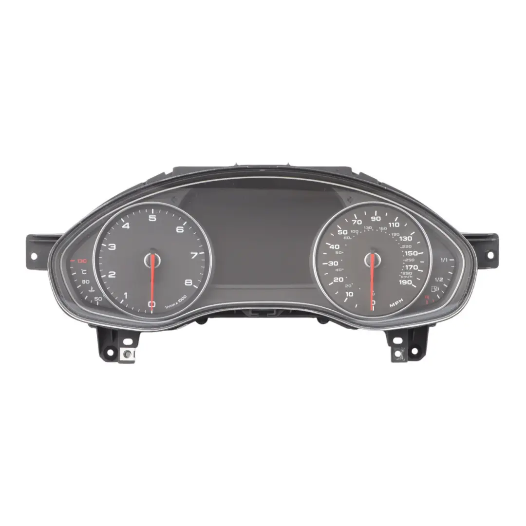 Audi A6 C7 Instrument Cluster Speedometer Clocks Petrol Automatic - SKU RHD-4G8920932B - Part number 4G8920932B