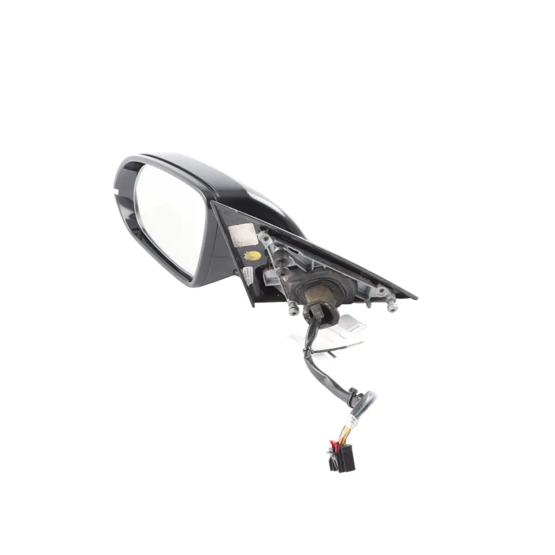 Audi A8L 4H Front Electric Wing Mirror Left N/S Phantom Black Z9Y - SKU RHD-4H2857409H-PHB - Part number 4H2857409H