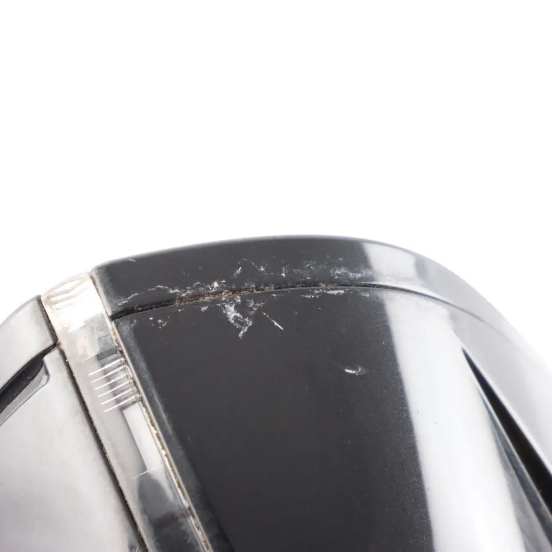 Audi A8L 4H Front Electric Wing Mirror Left N/S Phantom Black Z9Y - SKU RHD-4H2857409H-PHB - Part number 4H2857409H