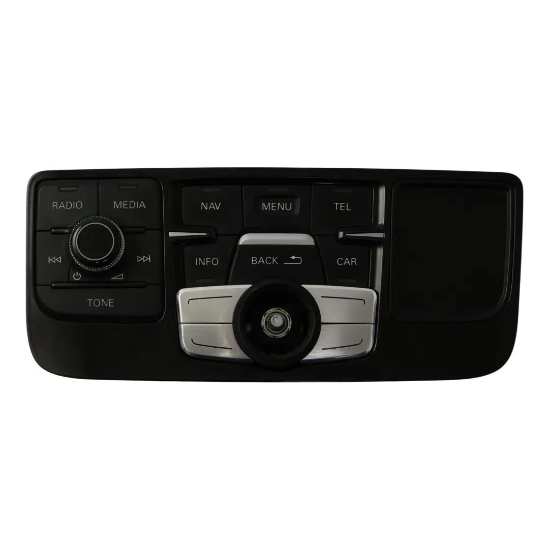 Sat Navi Multimedia Head Unit Radio Control Switch Panel to Audi A8 D4 with Part number 4H2919600C Audi A8 D4 Sat Navi Multimedia Head Unit Radio Control Switch Panel - SKU RHD-4H2919600C-1 - Part number 4H2919600C