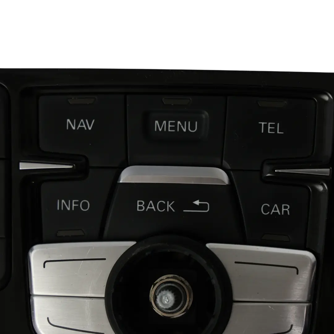 Audi A8 D4 Sat Navi Multimedia Head Unit Radio Control Switch Panel - SKU RHD-4H2919600C-1 - Part number 4H2919600C