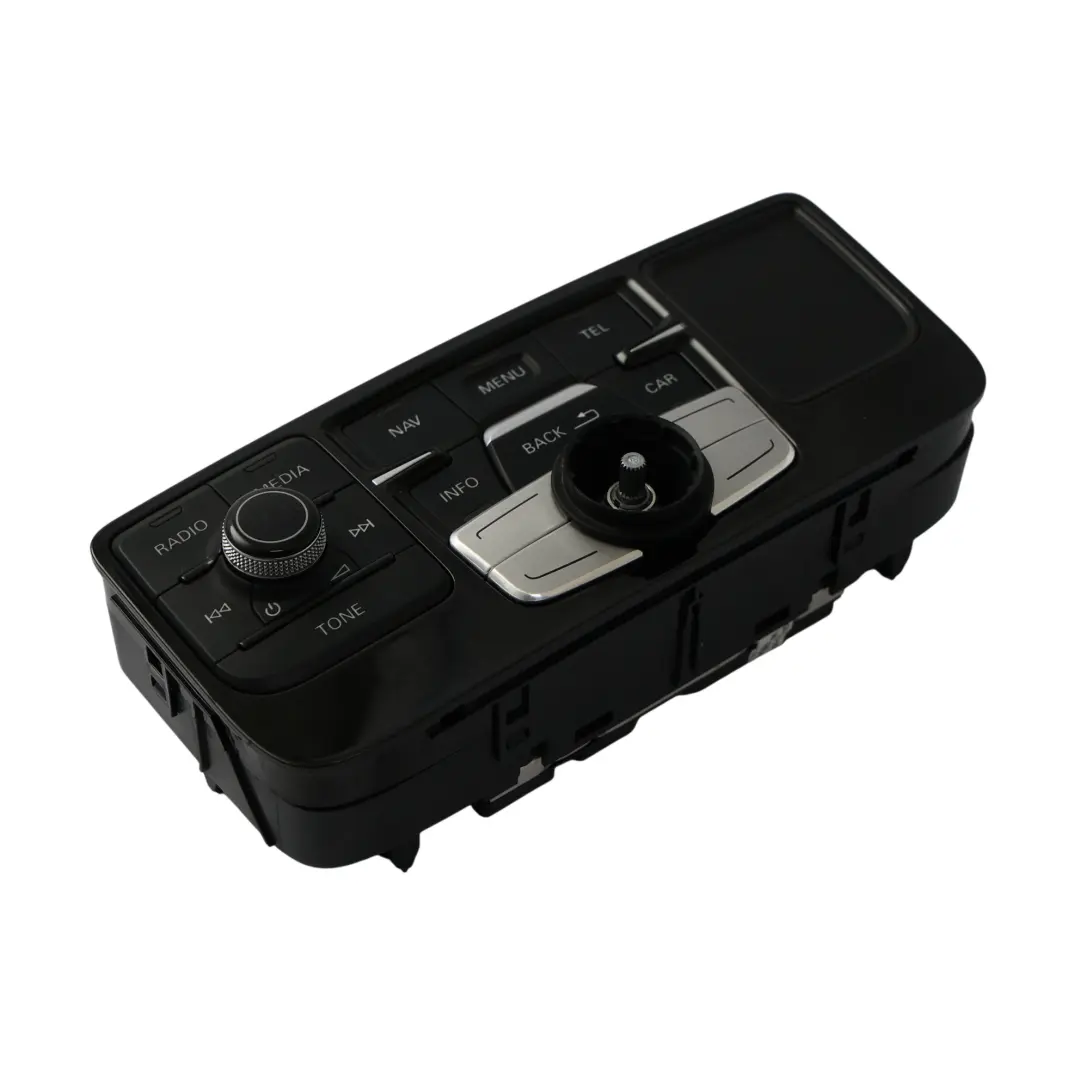Audi A8 D4 Sat Navi Multimedia Head Unit Radio Control Switch Panel - SKU RHD-4H2919600C-1 - Part number 4H2919600C
