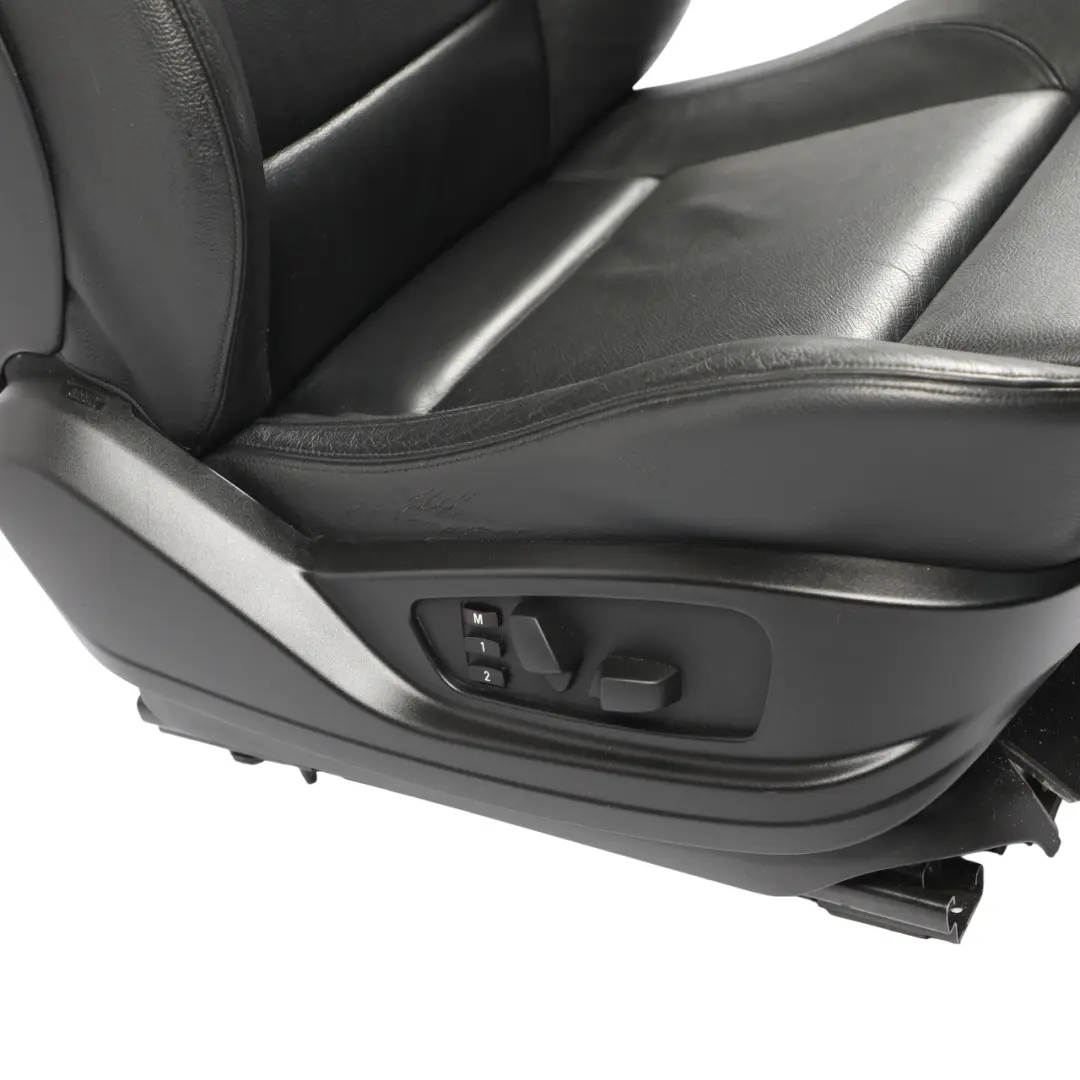 Front Right O/S Heated Black Leather Memory Lumbar to BMW X5 E70 M Sport Seat with Part number 6974521 BMW X5 E70 M Sport Seat Front Right O/S Heated Black Leather Memory Lumbar - SKU RHD-6974521-1 - Part number 6974521