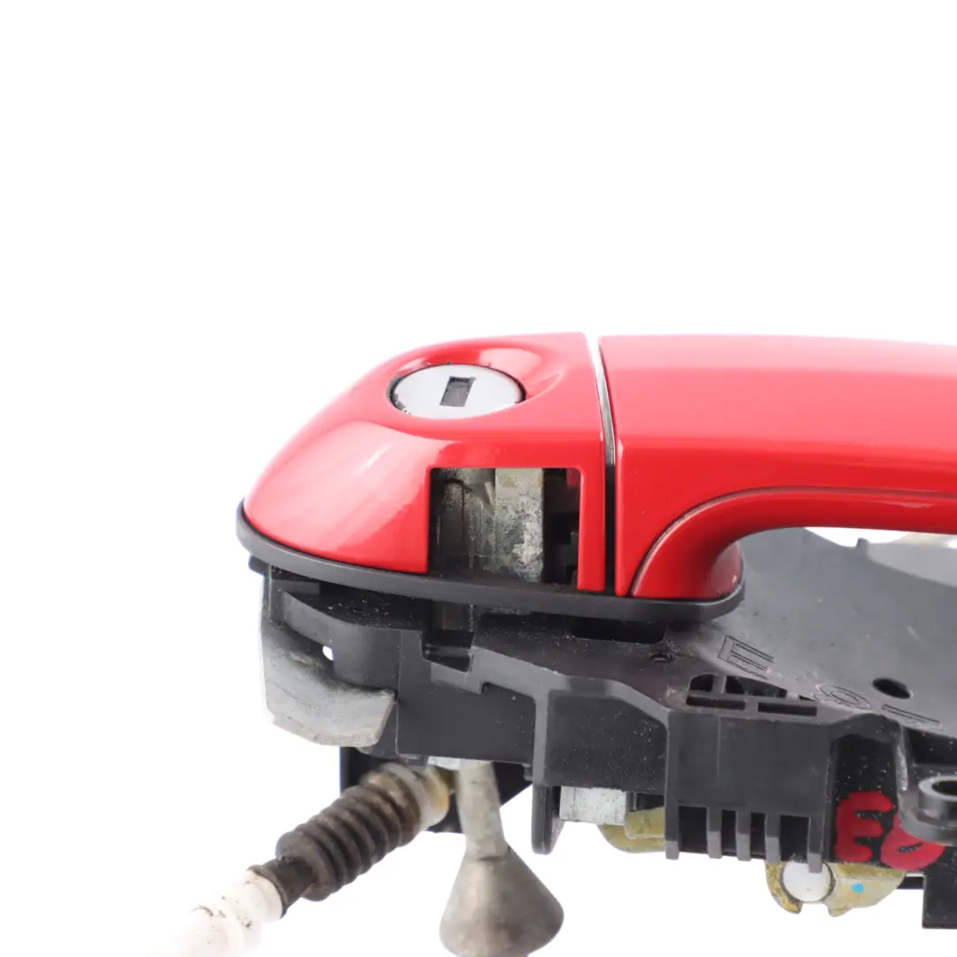 Complete Door Grab Handle Front Right O/S Karmesinrot - A61 to BMW E81 E87 with Part number 7059677 BMW E81 E87 Complete Door Grab Handle Front Right O/S Karmesinrot - A61 - SKU RHD-7059677-KAR - Part number 7059677