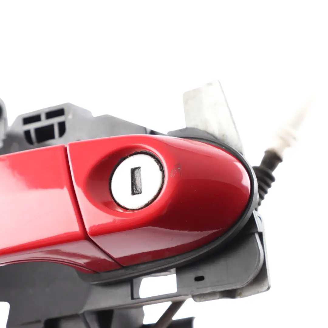 Complete Door Grab Handle Front Right O/S Karmesinrot - A61 to BMW E81 E87 with Part number 7059677 BMW E81 E87 Complete Door Grab Handle Front Right O/S Karmesinrot - A61 - SKU RHD-7059677-KAR - Part number 7059677