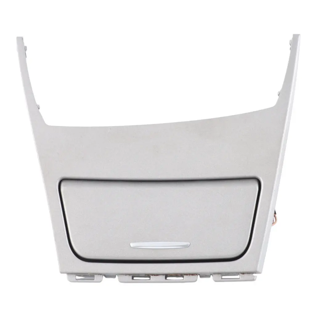 BMW 1 Series 27 E87 Ashtray Finisher Tray Decor Titan Matt Silver Front 7078571