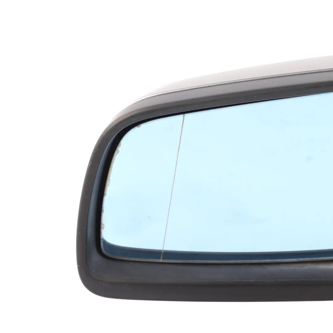 BMW E60 E61 Wing Mirror Heated Left N/S Silbergrau Silver Grey A08 - SKU RHD-7189487-SBG1 - Part number 7189487