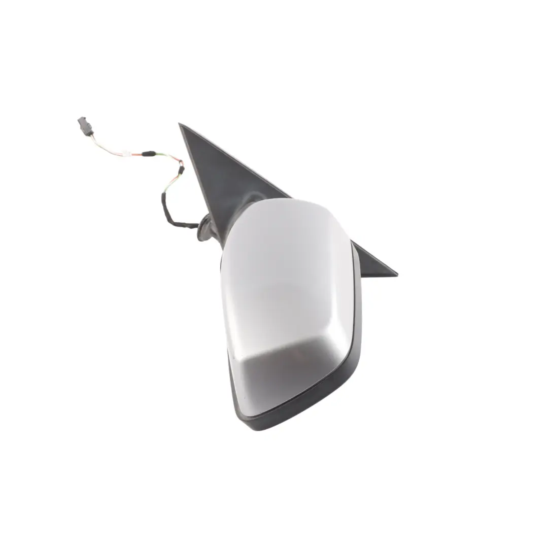 BMW E60 E61 Wing Mirror Heated Left N/S Silbergrau Silver Grey A08 - SKU RHD-7189487-SBG1 - Part number 7189487