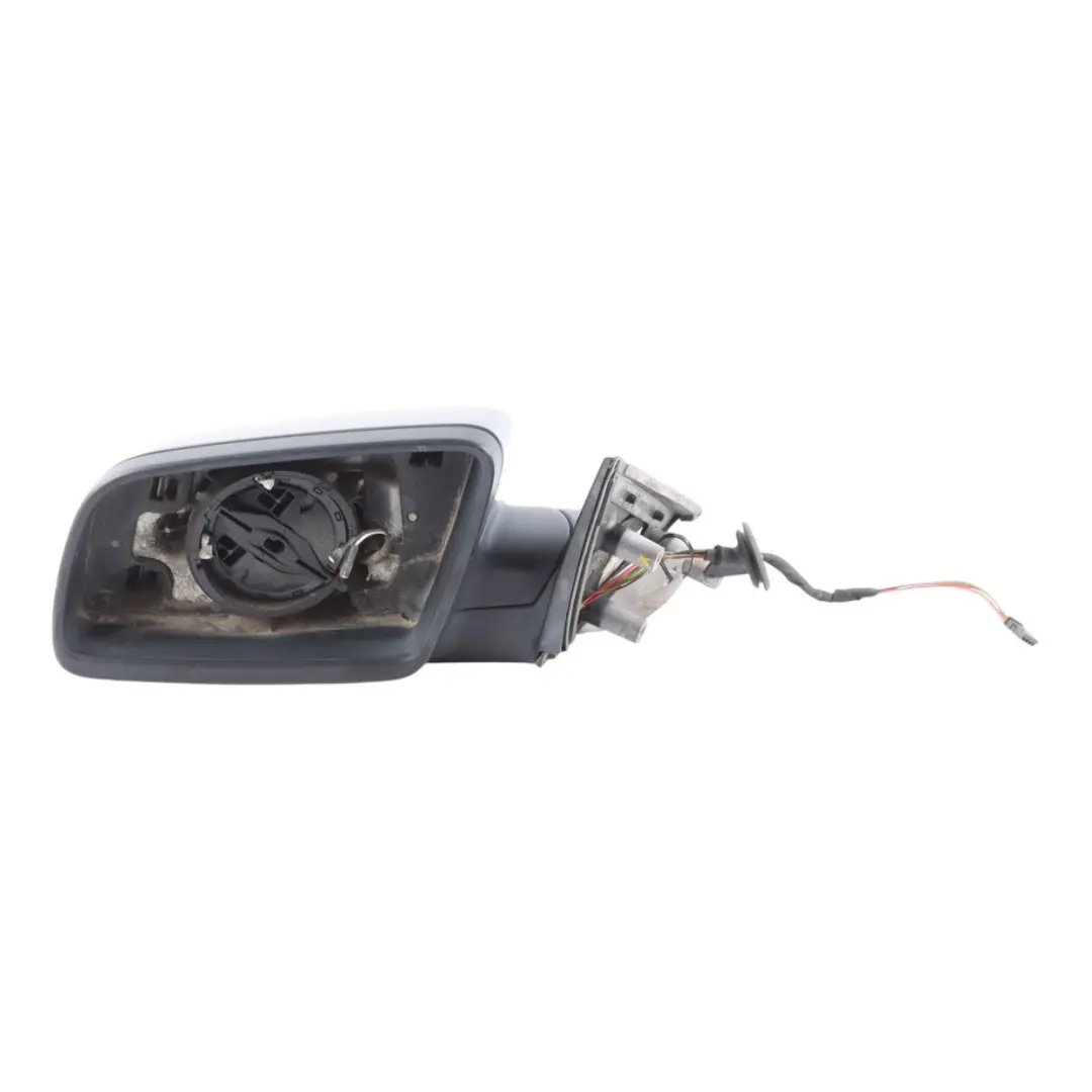 BMW E60 E61 LCI Wing Mirror Heated Left N/S Outside Space Grey Metallic A52 - SKU RHD-7189573-SCG1 - Part number 7189573