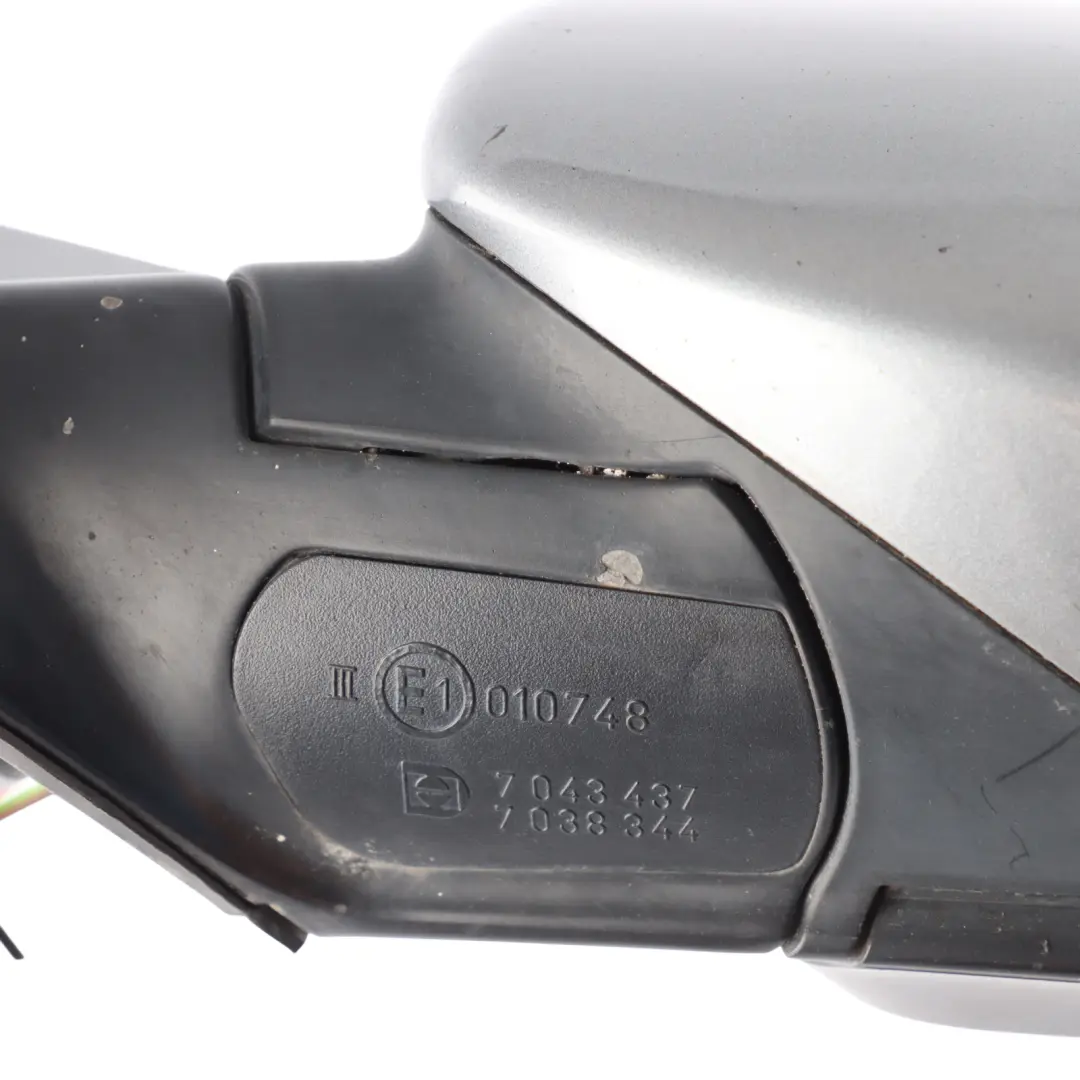 BMW E60 E61 LCI Wing Mirror Heated Left N/S Outside Space Grey Metallic A52 - SKU RHD-7189573-SCG1 - Part number 7189573