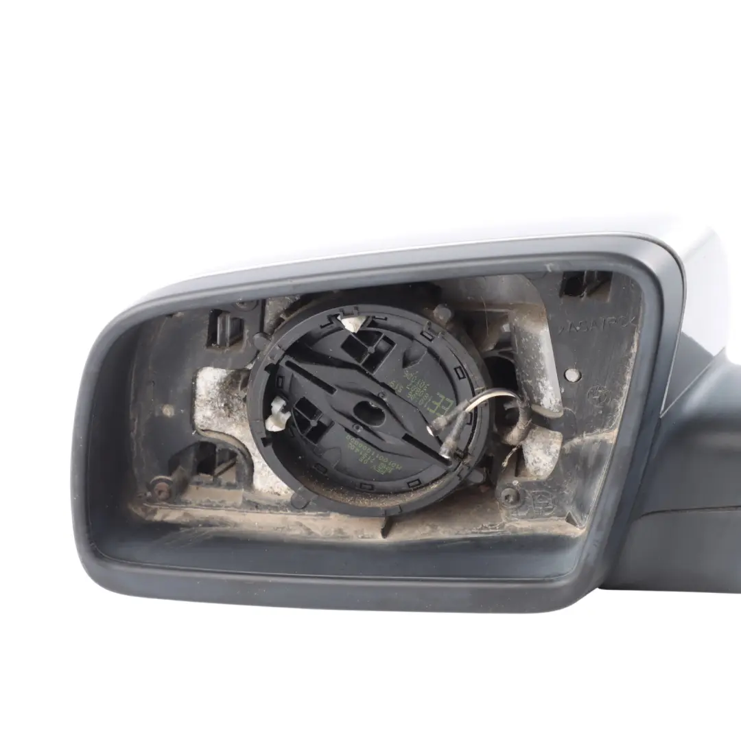 BMW E60 E61 LCI Wing Mirror Heated Left N/S Outside Space Grey Metallic A52 - SKU RHD-7189573-SCG1 - Part number 7189573