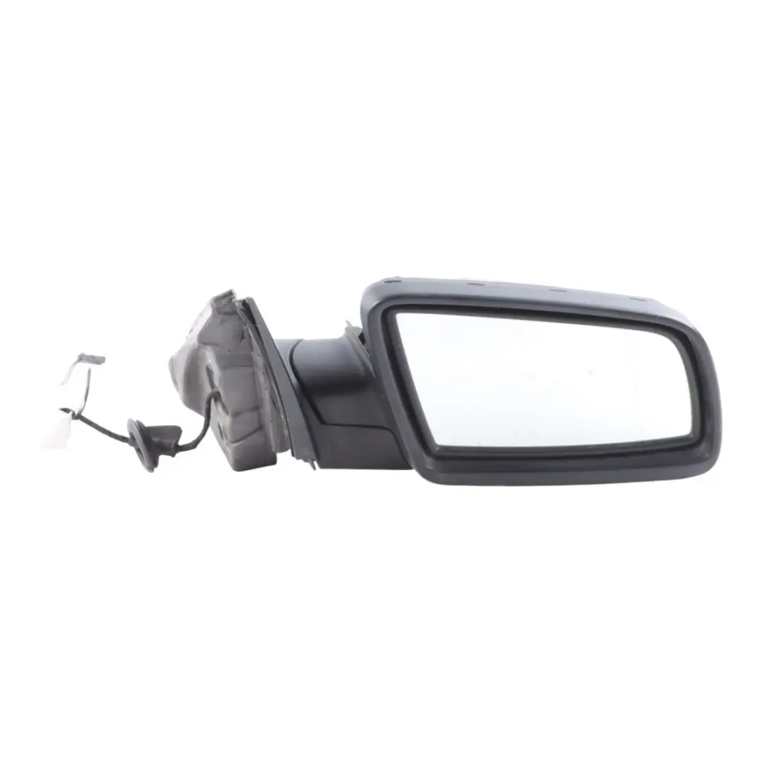 BMW E60 E61 Outside Wing Mirror Heated Right O/S Black - SKU RHD-7189612-2 - Part number 7189612