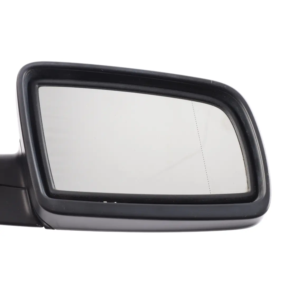 BMW E60 E61 Outside Wing Mirror Heated Right O/S Black - SKU RHD-7189612-2 - Part number 7189612