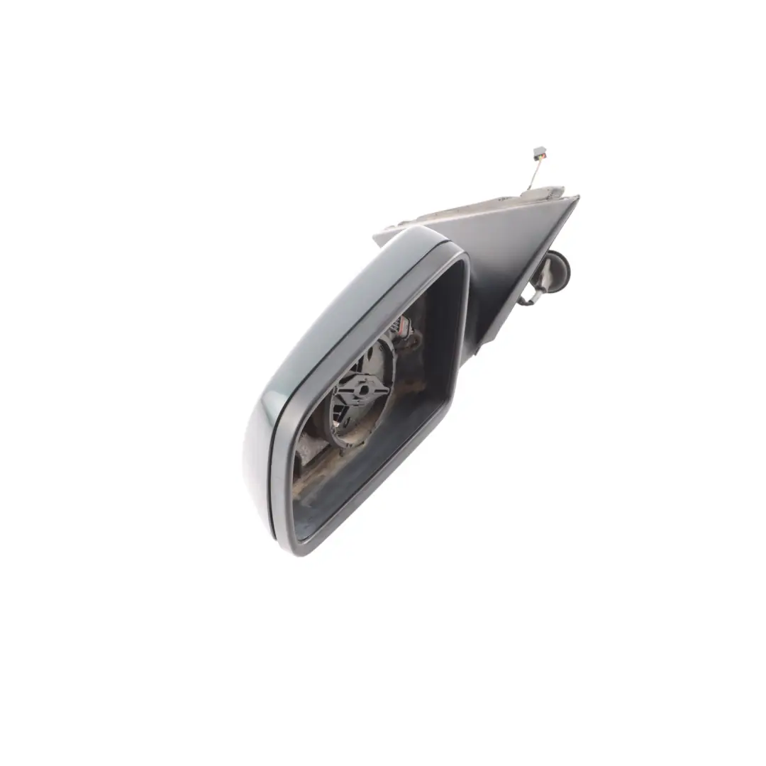 BMW 5 E60 E61 Auto Dip Power Fold Left Wing Mirror N/S Tiefgruen Deep Green A43 - SKU RHD-7189613-TG - Part number 7189613