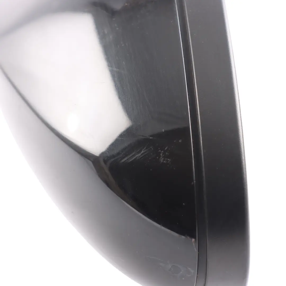 BMW E87 Door Wing Mirror Heated Left N/S Black Sapphire Metallic 475 - SKU RHD-7189851-BS3 - Part number 7189851