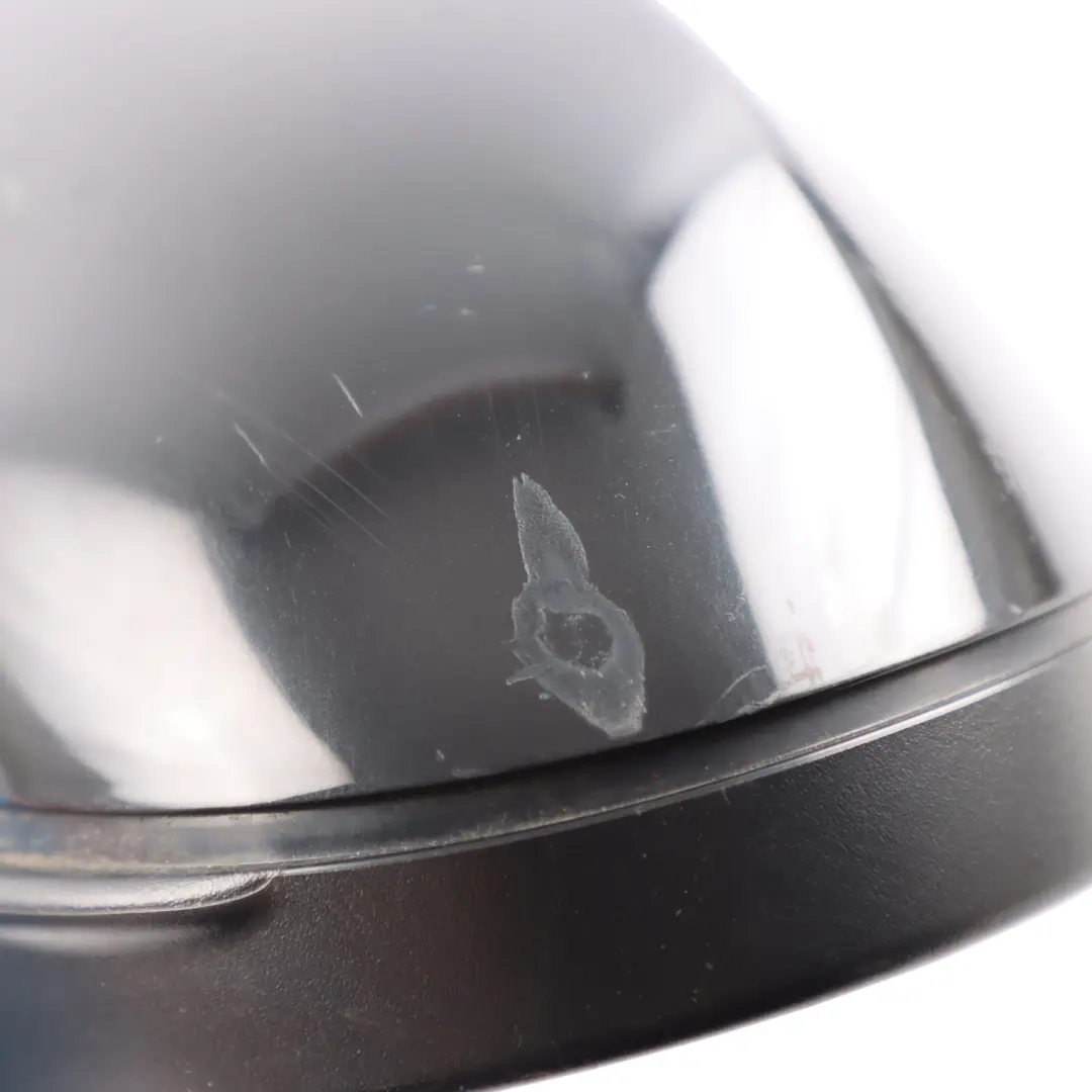 BMW E87 Door Wing Mirror Heated Left N/S Black Sapphire Metallic 475 - SKU RHD-7189851-BS3 - Part number 7189851