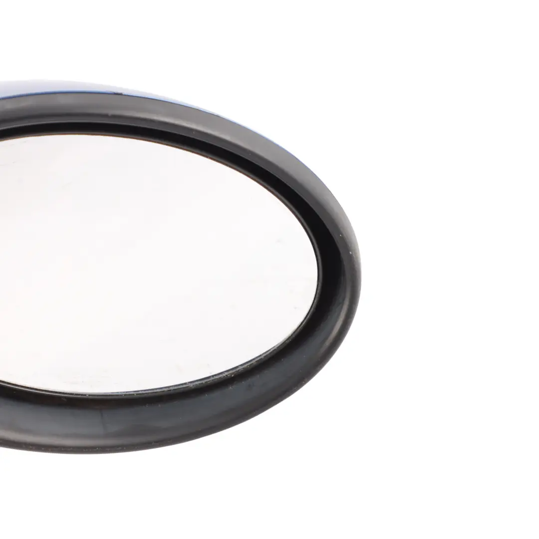 Right Door Wing Mirror O/S Hyper Blue Metallic A28 to Mini Cooper R50 R53 with Part number 7192472 Mini Cooper R50 R53 Right Door Wing Mirror O/S Hyper Blue Metallic A28 - SKU RHD-7192472-HYB - Part number 7192472