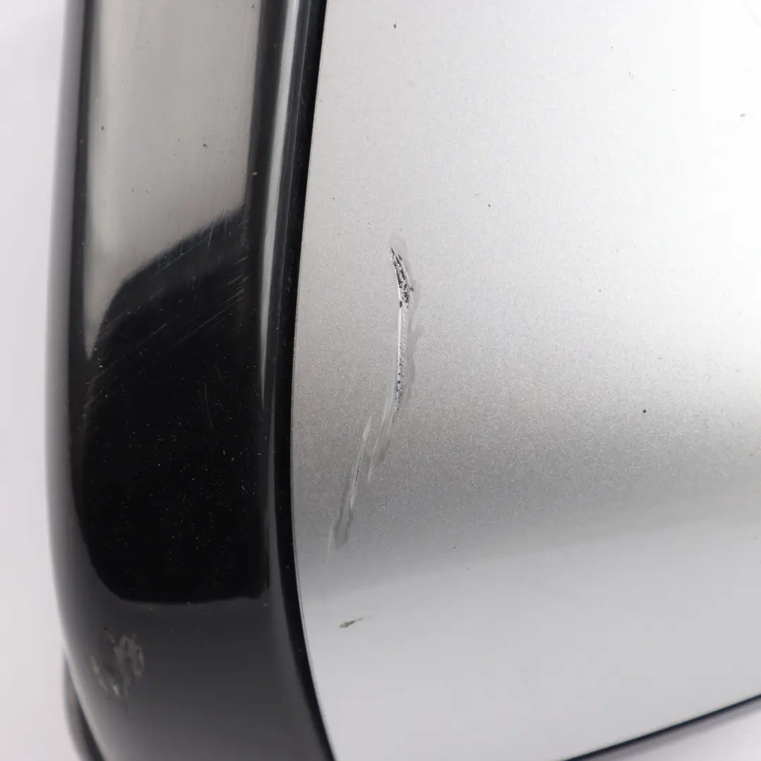 BMW E60 LCI M Sport Wing Mirror Left N/S High Gloss Titansilber Metallic 354 - SKU RHD-7203531-TS - Part number 7203531