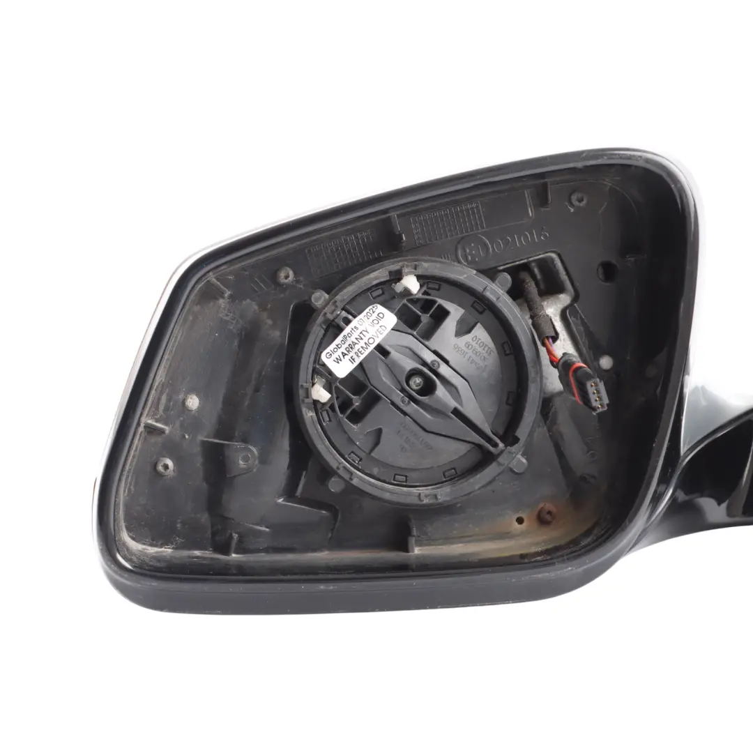 BMW E60 LCI M Sport Wing Mirror Left N/S High Gloss Titansilber Metallic 354 - SKU RHD-7203531-TS - Part number 7203531