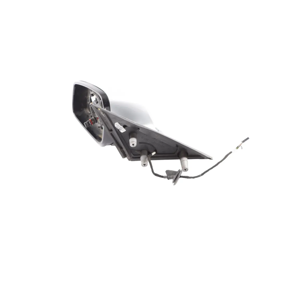 BMW E60 LCI M Sport Wing Mirror Left N/S High Gloss Titansilber Metallic 354 - SKU RHD-7203531-TS - Part number 7203531