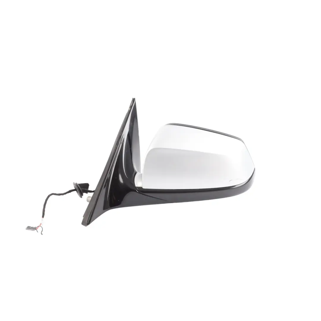 BMW E60 LCI M Sport Wing Mirror Left N/S High Gloss Titansilber Metallic 354 - SKU RHD-7203531-TS - Part number 7203531