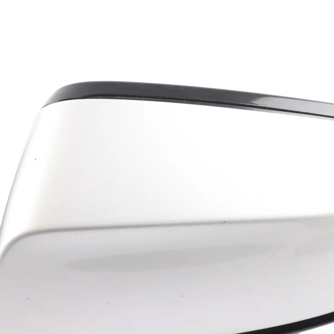 BMW E60 LCI M Sport Wing Mirror Left N/S High Gloss Titansilber Metallic 354 - SKU RHD-7203531-TS - Part number 7203531