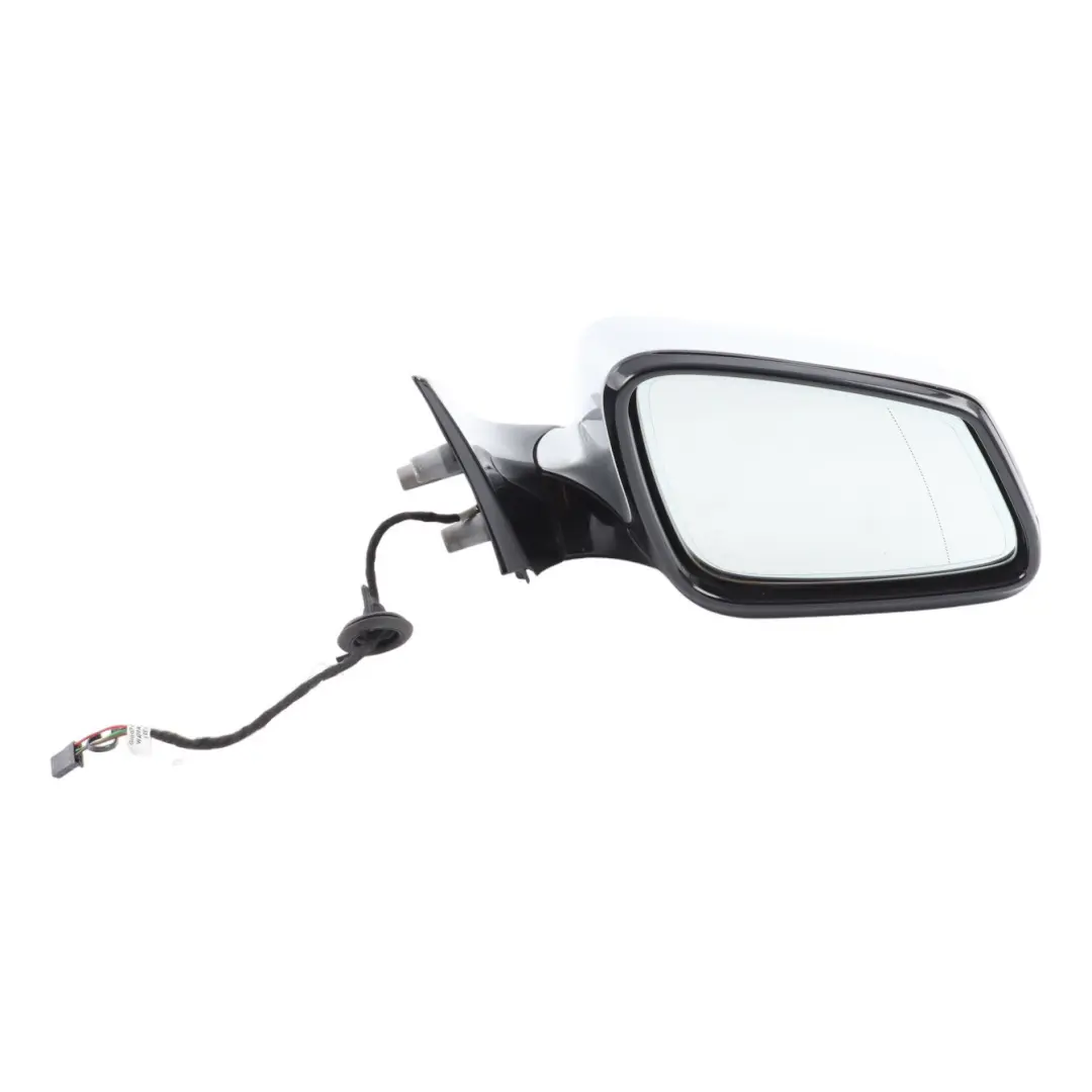 Wing Mirror Right O/S Heated Titansilber Metallic 354 to BMW E60 LCI M Sport with Part number 7203532 BMW E60 LCI M Sport Wing Mirror Right O/S Heated Titansilber Metallic 354 - SKU RHD-7203532-TS - Part number 7203532