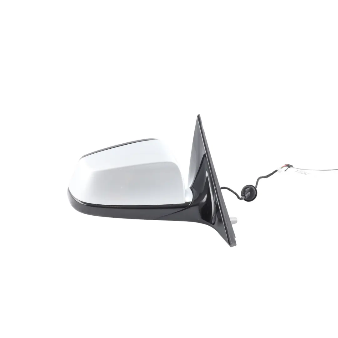 BMW E60 LCI M Sport Wing Mirror Right O/S Heated Titansilber Metallic 354 - SKU RHD-7203532-TS - Part number 7203532