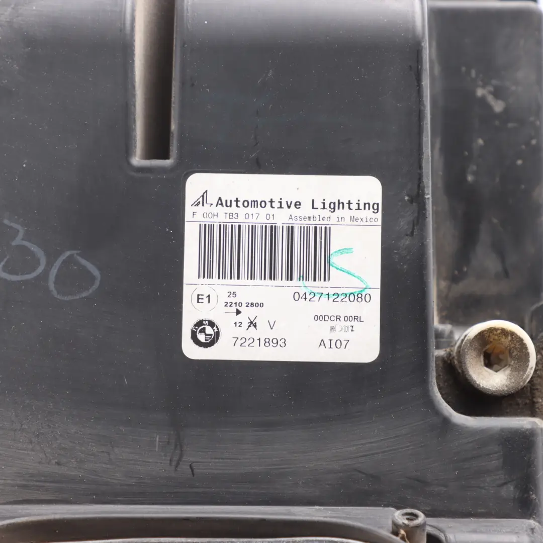 Bi-xenon Headlight Headlamp Front Light Lamp Left N/S 7221893 to BMW X5 E70 LCI with Part number 7240789 BMW X5 E70 LCI Bi-xenon Headlight Headlamp Front Light Lamp Left N/S 7221893 - SKU RHD-7240789-1 - Part number 7240789