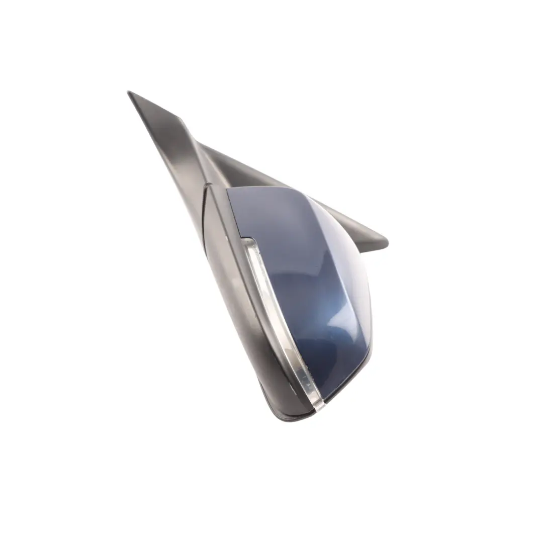 BMW F20 Wing Mirror Heated 6 Pins Left N/S Tiefsee Blau - A76 - SKU RHD-7242719-DSB - Part number 7242719