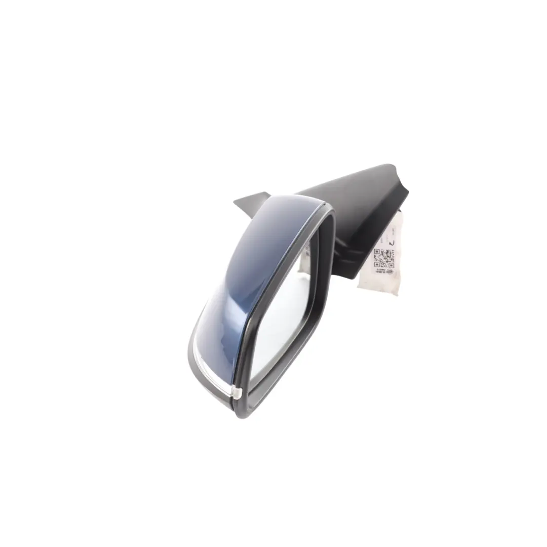 BMW F20 Wing Mirror Heated 6 Pins Left N/S Tiefsee Blau - A76 - SKU RHD-7242719-DSB - Part number 7242719