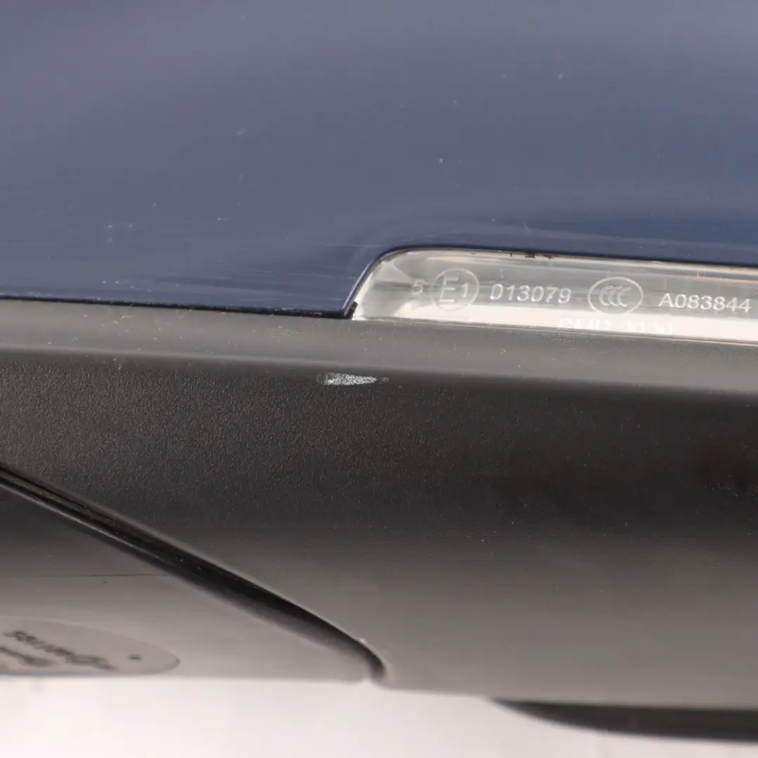 BMW F20 Wing Mirror Heated 6 Pins Left N/S Tiefsee Blau - A76 - SKU RHD-7242719-DSB - Part number 7242719