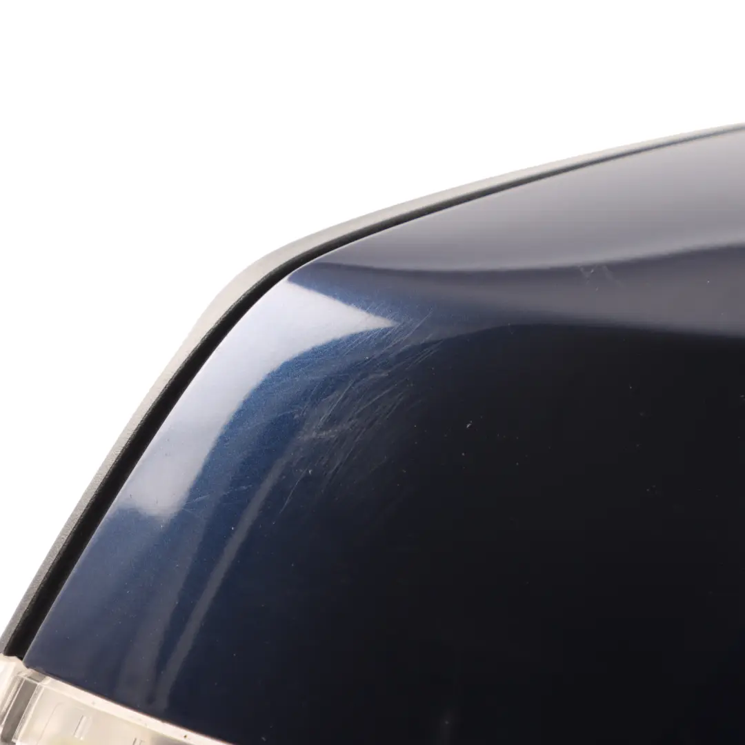 BMW F20 Wing Mirror Heated 6 Pins Right O/S Tiefsee Blau - A76 - SKU RHD-7242720-DSB - Part number 7242720