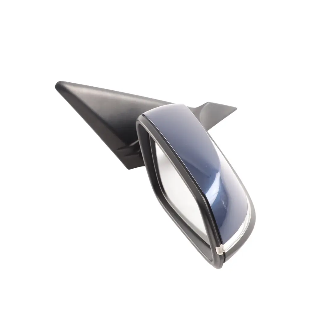 BMW F20 Wing Mirror Heated 6 Pins Right O/S Tiefsee Blau - A76 - SKU RHD-7242720-DSB - Part number 7242720