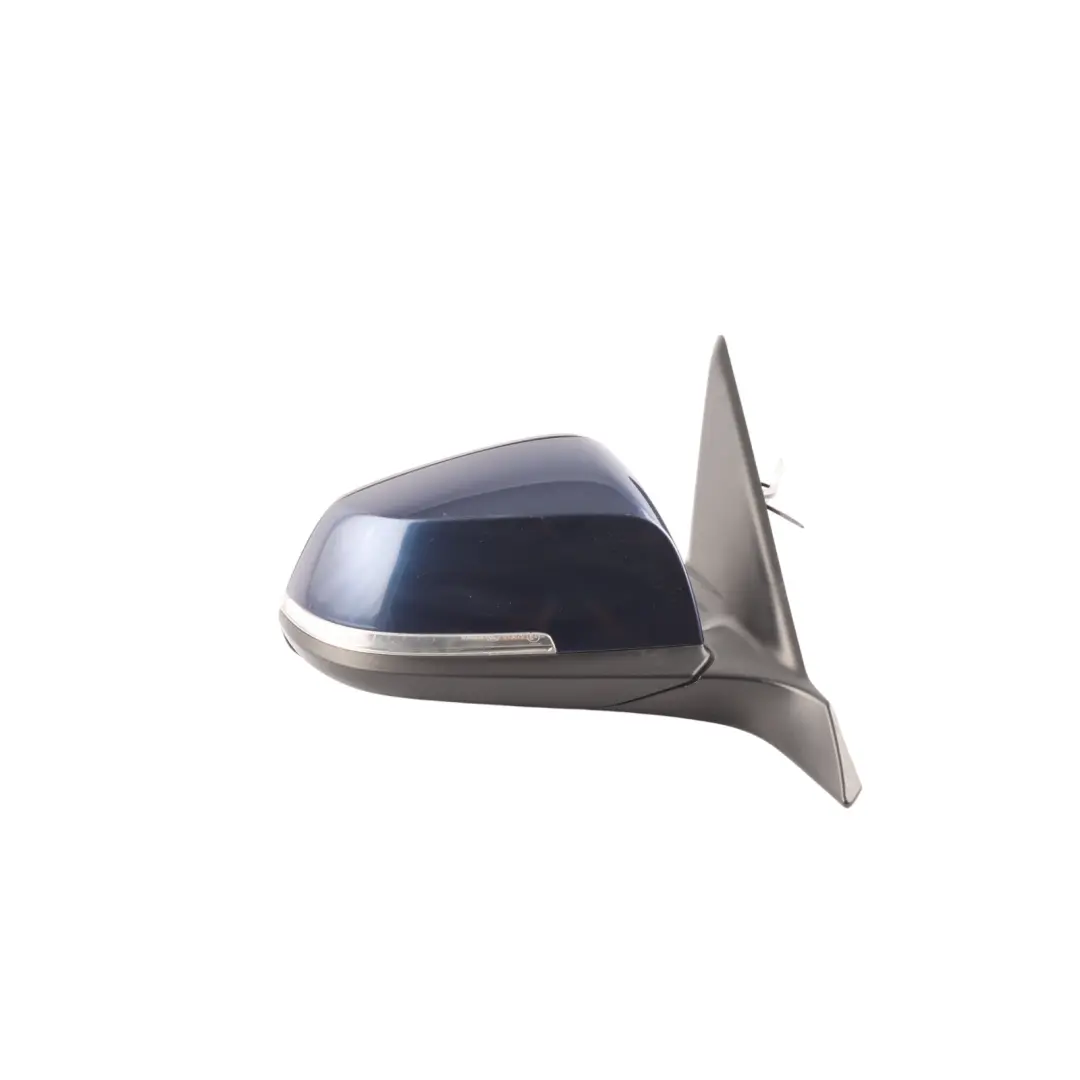 BMW F20 Wing Mirror Heated 6 Pins Right O/S Tiefsee Blau - A76 - SKU RHD-7242720-DSB - Part number 7242720