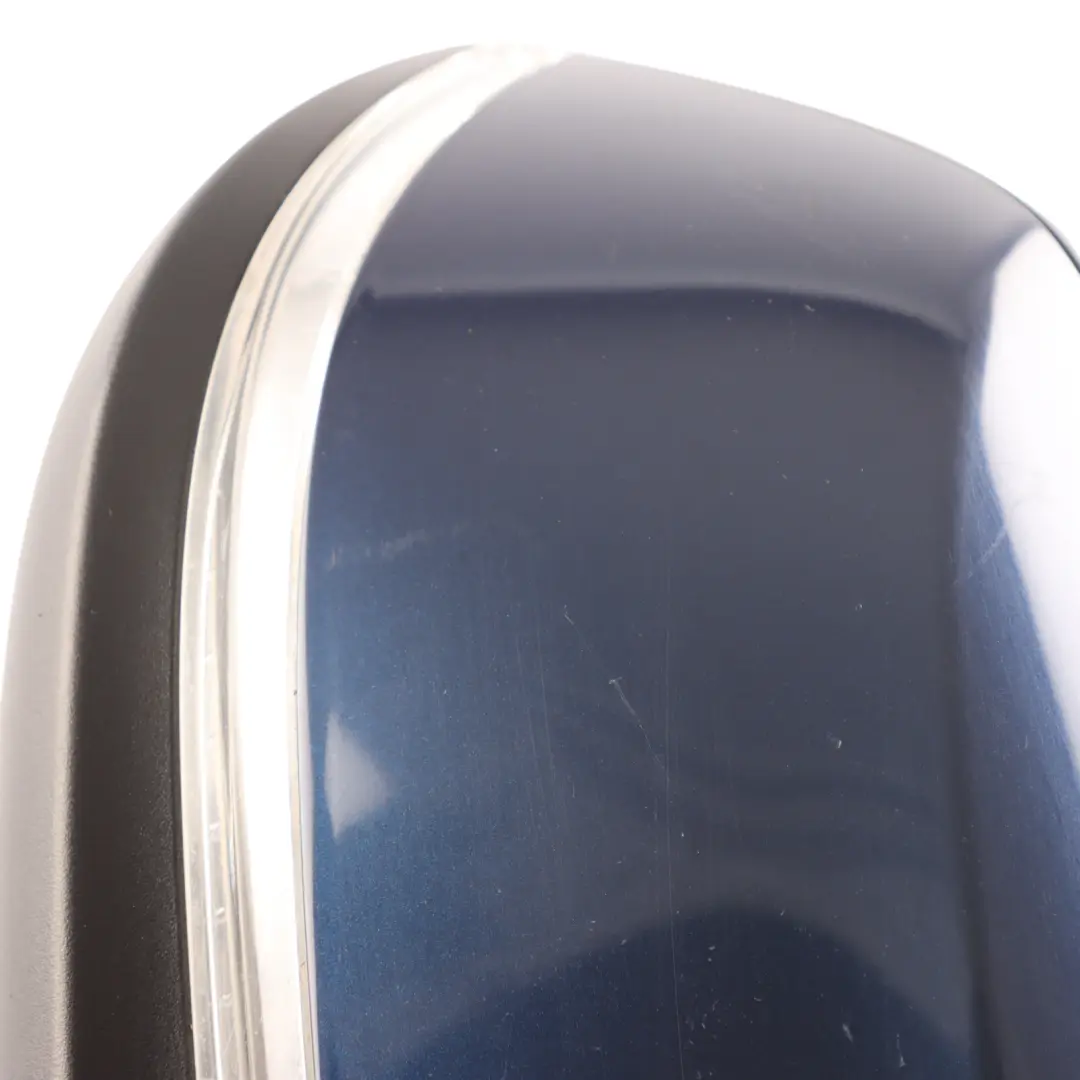 BMW F20 Wing Mirror Heated 6 Pins Right O/S Tiefsee Blau - A76 - SKU RHD-7242720-DSB - Part number 7242720