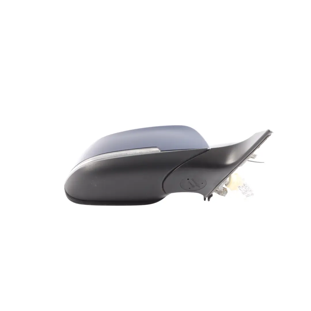 BMW F20 Wing Mirror Heated 6 Pins Right O/S Tiefsee Blau - A76 - SKU RHD-7242720-DSB - Part number 7242720
