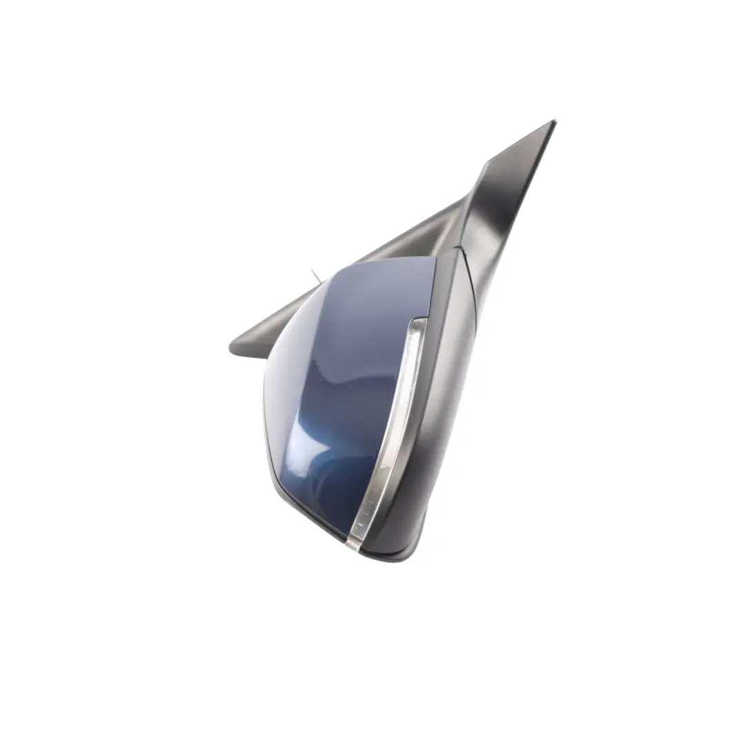 BMW F20 Wing Mirror Heated 6 Pins Right O/S Tiefsee Blau - A76 - SKU RHD-7242720-DSB - Part number 7242720
