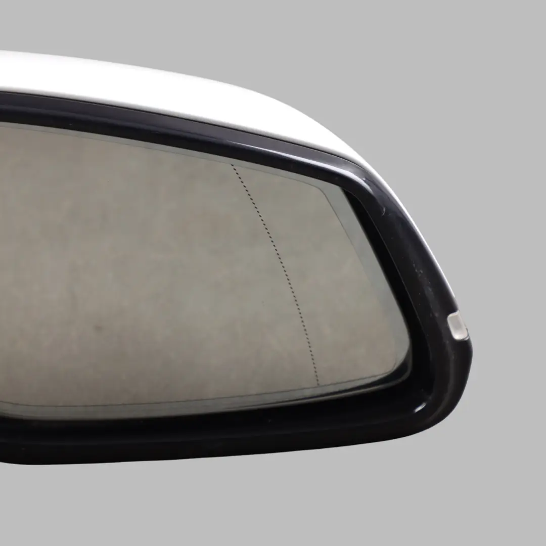 BMW F20 Door Wing Mirror Right O/S Gloss Auto Dip Alpinweiss 3 - 300 - SKU RHD-7242824-AW - Part number 7242824