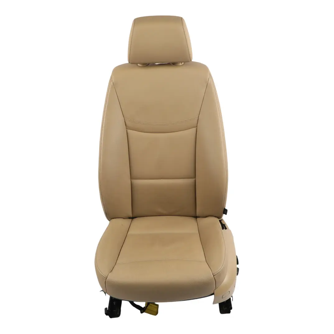 BMW E90 E91 LCI Front Seat Memory Leather Dakota Beige Left N/S