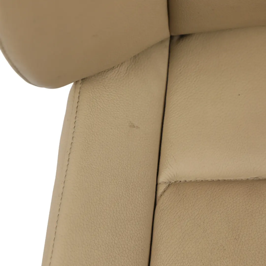 BMW E90 E91 LCI Front Seat Memory Leather Dakota Beige Left N/S - SKU RHD-7246803-3 - Part number 7246803