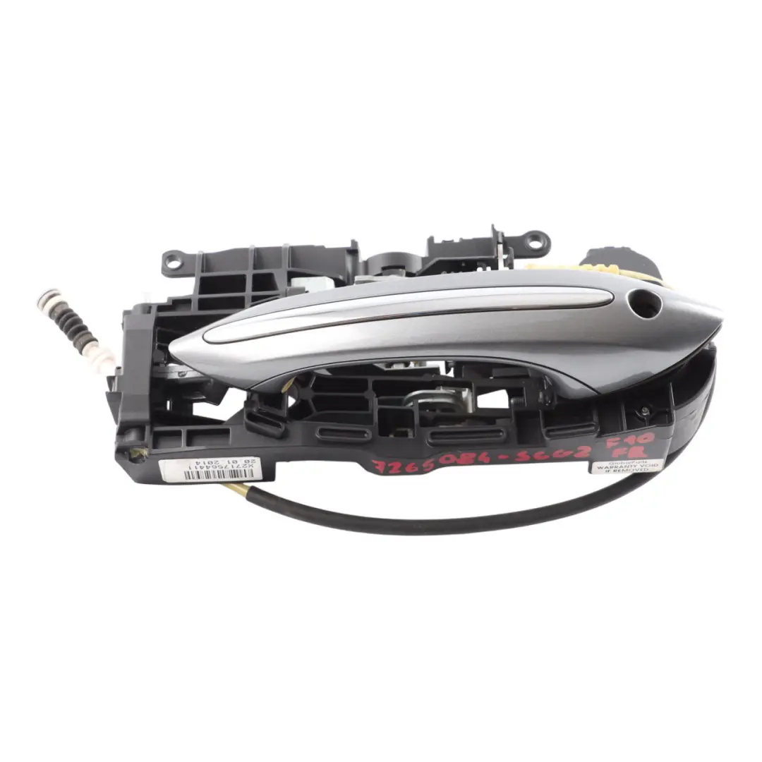  Grab Handle BMW F10 F11 Door Front Right O/S Spacegrau Space Grey Comfort Access - SKU rhd-7265084-SCG1 - Part number 7265084